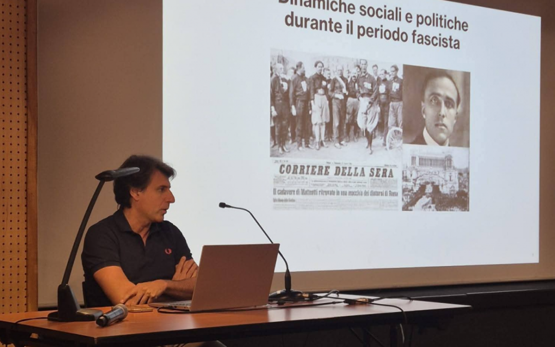 Conférence « Dinamiche sociali e politiche durante il periodo fascista »